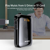 T30 Bluetooth Portable Microphone Speaker, 20W Voice Amplifier with Wired and FM Wireless Microphone